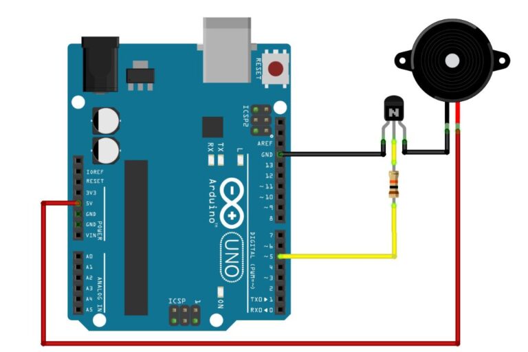 How to Use Passive and Active Buzzer with Arduino