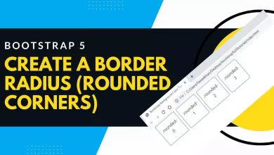 Create a Border Radius (Rounded Corners) in bootstrap