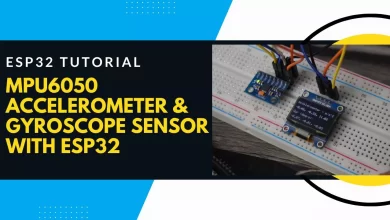 MPU6050 Accelerometer and Gyroscope Sensor