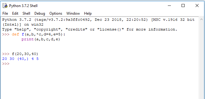 Function Arguments in Python and types of Argument with Examples