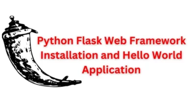 Python Flask web framework Installation