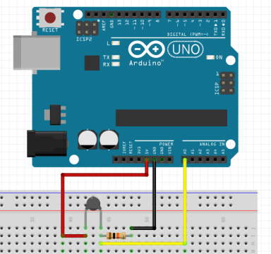 Thermistor or Temperature Sensor With Arduino