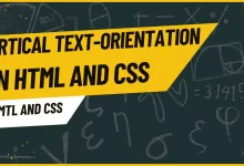 Vertical text-orientation in Html and Css