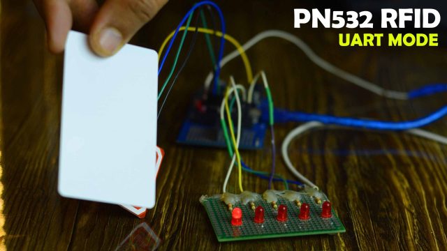 use uart mode of PN532 NFC RFID Module to controle load using Arduino