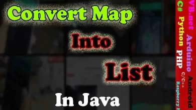 Convert map to list in java