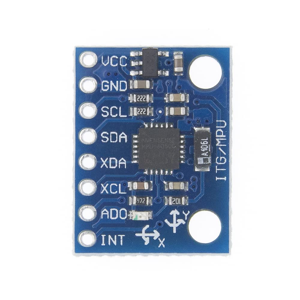 Interface MPU6050 Accelerometer & Gyroscope Sensor with Esp32