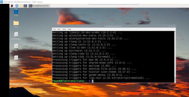 install PyQt5 and QT Designer on Raspberry pi 4